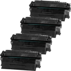 Kompatibles XL-Toner 4er-Multipack ersetzt HP 53X (Q7553X)