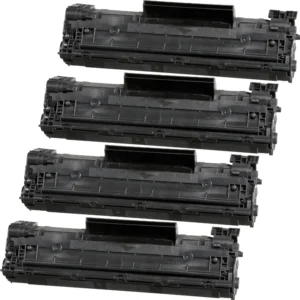 Kompatibles XL-Toner 4er-Multipack ersetzt HP 35A (CB435A)