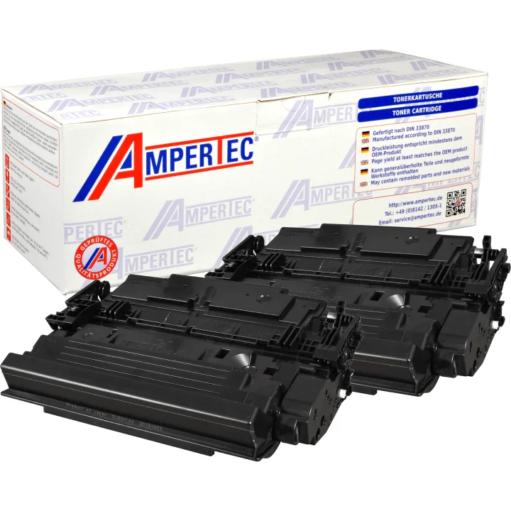 Kompatibles Toner Doppelpack ersetzt HP 87X (CF287XD)