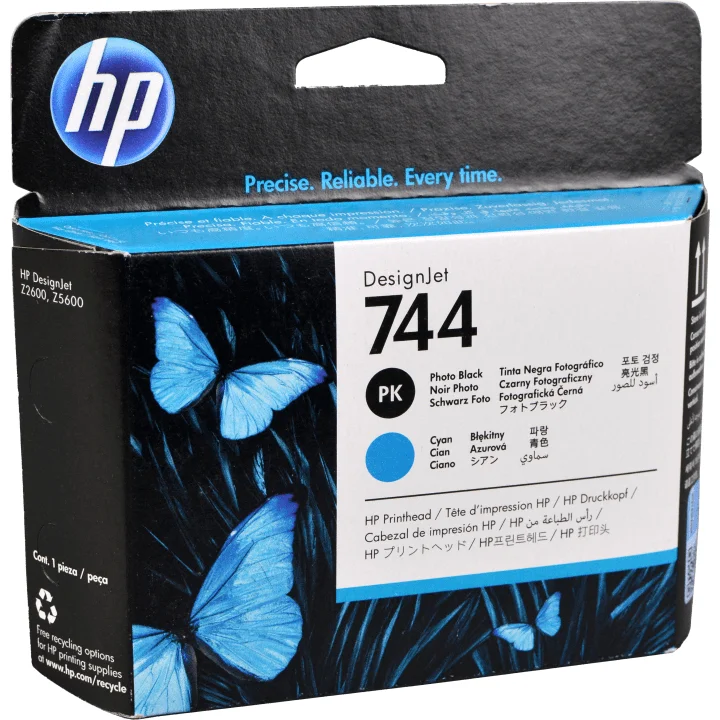 HP 744 Druckerpatrone (F9J86A)