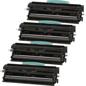 4 Kompatible Toner ersetzt Lexmark 24016SE Multipack schwarz