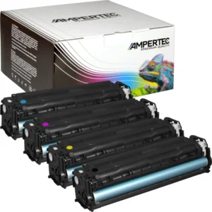 Kompatibles Toner 4er-Multipack ersetzt HP 125A Serie (CB540-43A)
