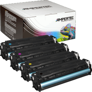 Kompatibles Toner 4er-Multipack ersetzt HP 125A Serie (CB540-43A)