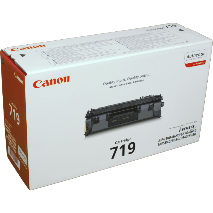 Kompatibles Toner 4er-Multipack ersetzt Canon 719H (3480B002)