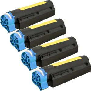 Kompatibles Toner 4er-Pack ersetzt Oki 44574702