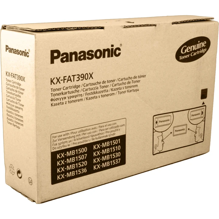 Panasonic Toner KX-FAT390X schwarz | Tonermacher