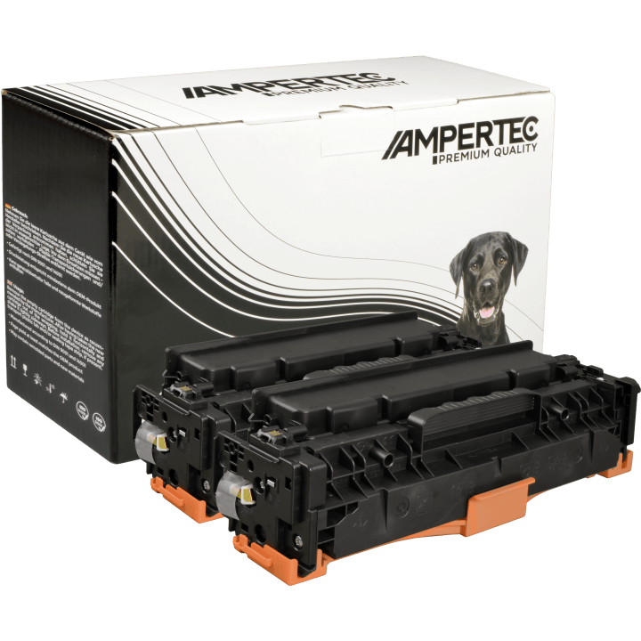 Kompatibles Toner Doppelpack ersetzt HP 305X (CE410XD)