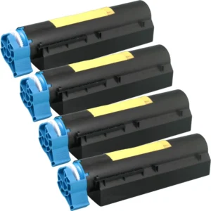 Kompatibles Toner 4er-Pack ersetzt Oki 44992402