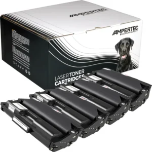 4 Kompatible Toner ersetzt Ricoh 406956 Multipack schwarz