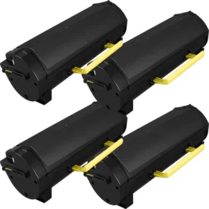 4 Kompatible Toner ersetzt Konica Minolta TNP-34 A63T01H Multipack schwarz