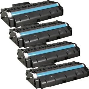 4 Kompatible Toner ersetzt Ricoh 407254 SP201HE Multipack schwarz