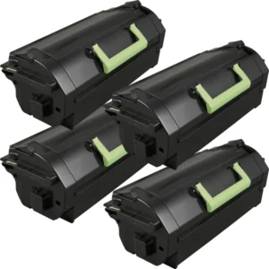 Kompatibles Toner 4er-Pack ersetzt Lexmark 24B6015