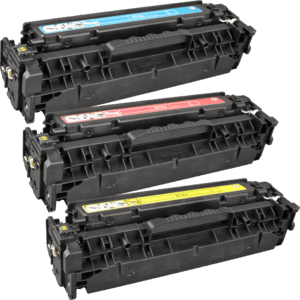 Kompatibles Toner 3er-Multipack ersetzt HP 312A Serie (CF381-83A)