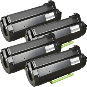 Kompatibles Toner 4er-Pack ersetzt Lexmark 512H (51F2H00)