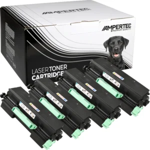 4 Kompatible Toner ersetzt Ricoh SP4500HE Multipack schwarz