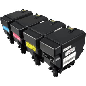 4 Kompatible Toner ersetzt Konica Minolta TNP-49 Multipack KCMY