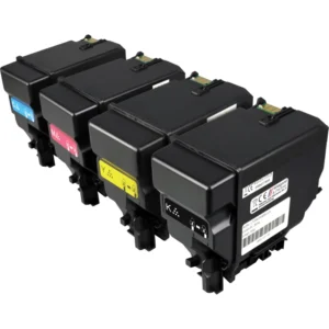 4 Kompatible Toner ersetzt Konica Minolta TNP-49 Multipack KCMY