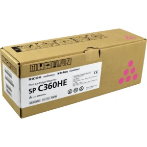 Ricoh Toner 408186 SPC360HE magenta OEM | Tonermacher