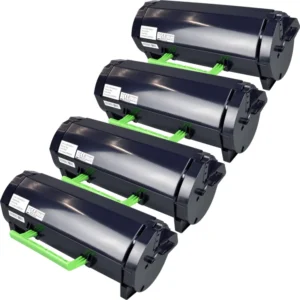 Kompatibles Toner 4er-Pack ersetzt Lexmark 24B6186