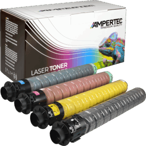 4 Kompatible Toner ersetzt Ricoh IMC4500 Multipack KCMY