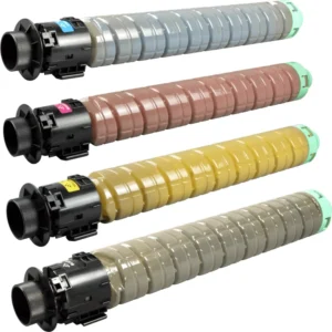 4 Kompatible Toner ersetzt Ricoh IMC2500 Multipack KCMY