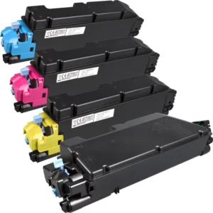 4 Kompatible Toner ersetzt Ricoh PC600 Multipack KCMY