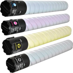 4 Kompatible Toner ersetzt Konica Minolta TN-328 Multipack KCMY