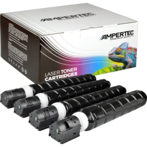 4 Ampertec Toner ersetzt Canon C-EXV58 Multipack KCMY